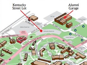map of parking