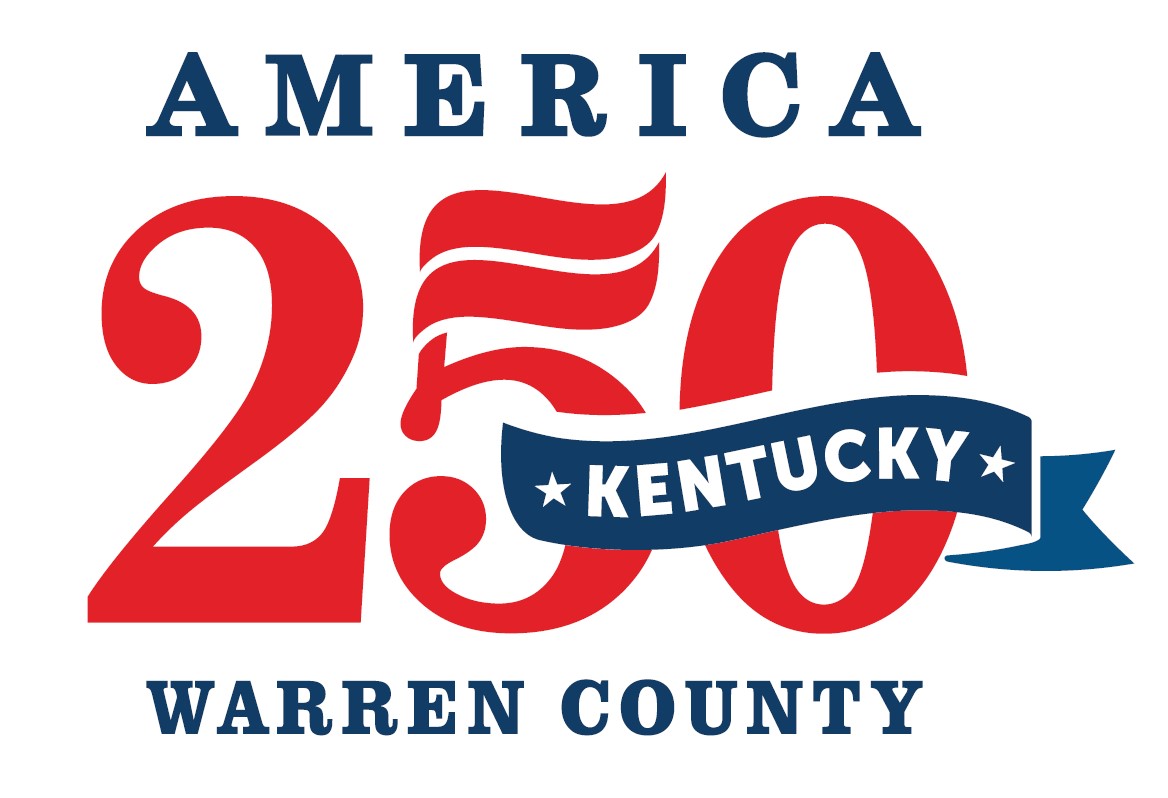 Shadow of U.S.A. with words America250