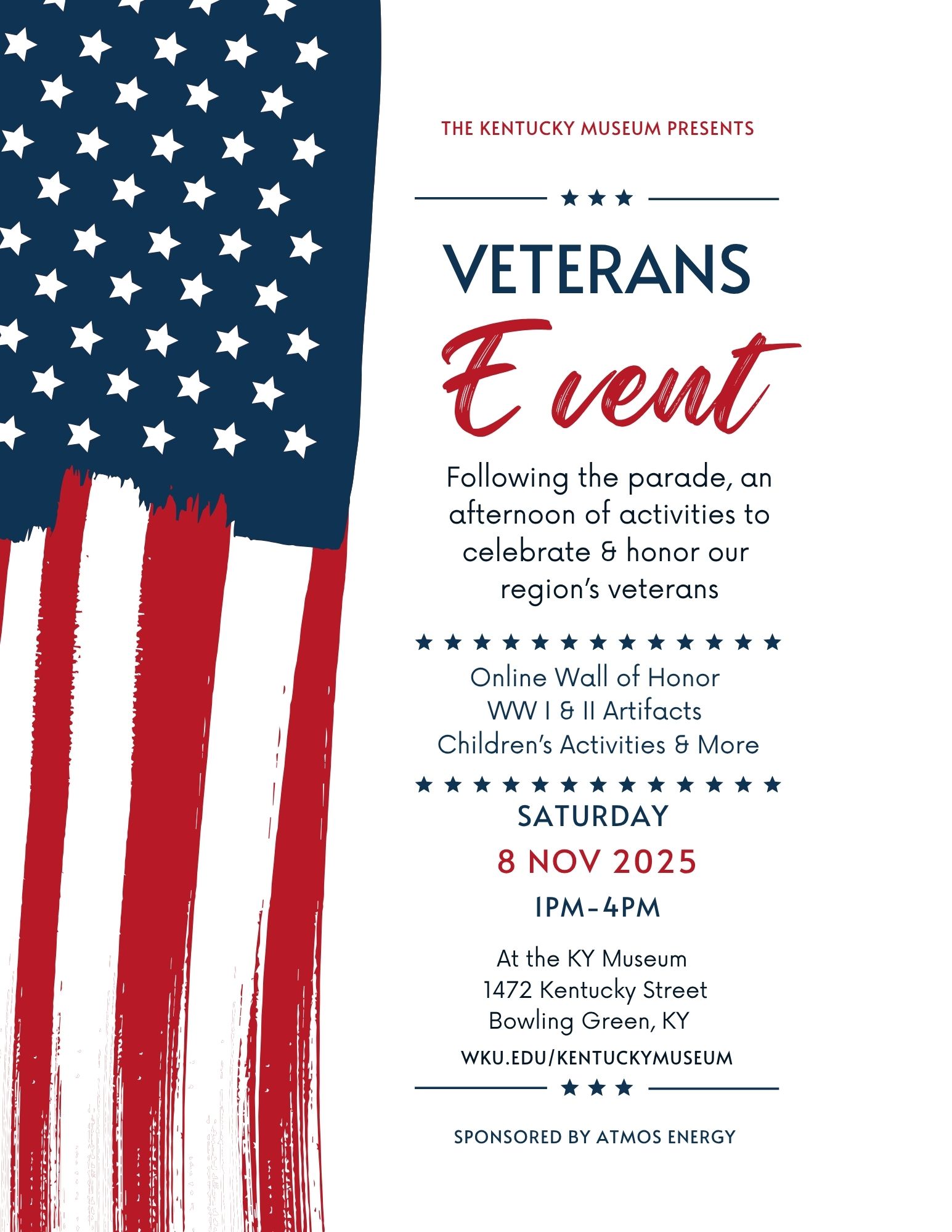 veterans event graphic