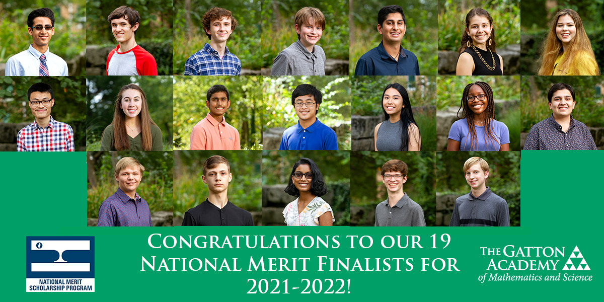 Congratulations to our 19 National Merit Finalists