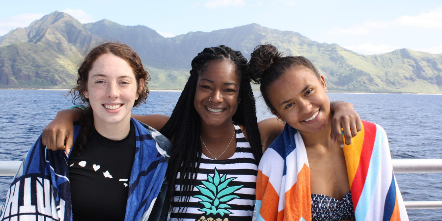 Students in Hawaii on Faculty-Led Program