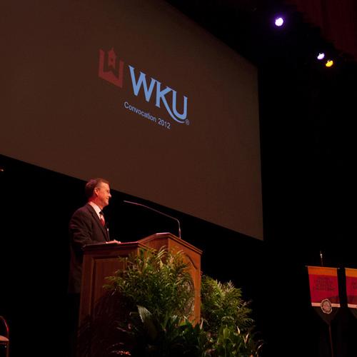 President Gary A. Ransdell at Opening Convocation