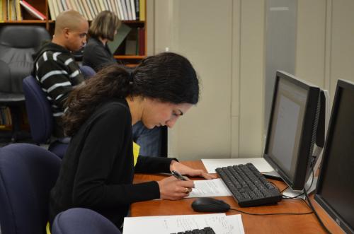 MPA Students Take Comprehensive Exam. April 2013