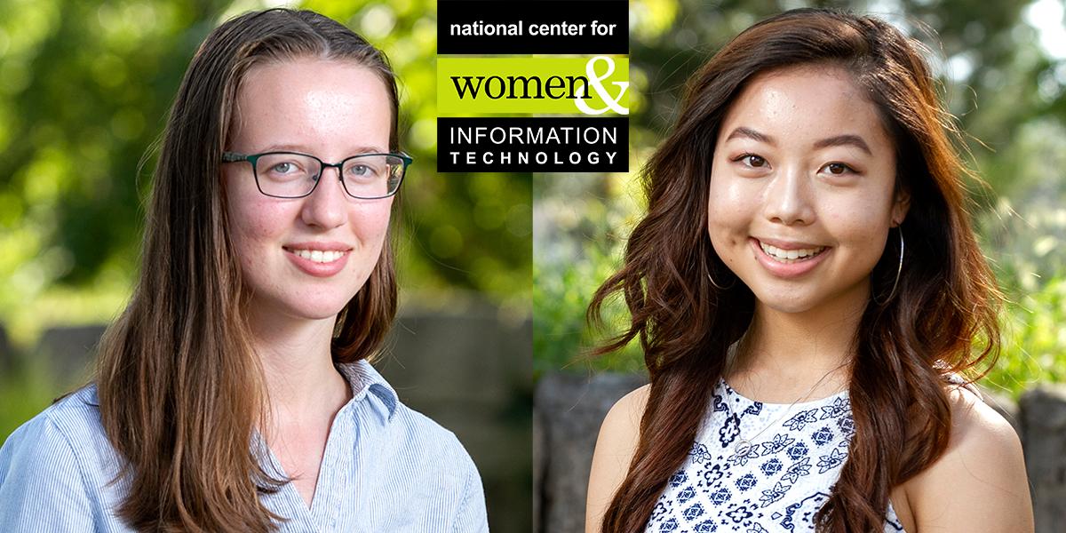 Mina Ryumae (Larry A. Ryle High School) and Sierra Wyllie (Henry Clay High School) of Lexington both received Honorable Mentions in the National Center for Women and Information Technology (NCNCWIT) Awards for Aspirations in Computing (AiC).