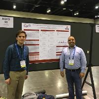 View Andrew presenting his poster with mentor, John Khouryieh, at the ACS Conference in Orlando, FL Larger