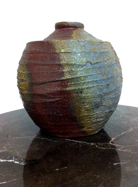 Ashley Hurt, Wood Fired Jar, Ceramics