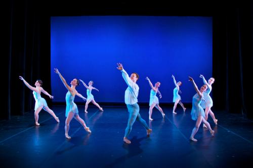 WKU Dance Company members perform Vivaldi in Evening of Dance 2012, choreographed by Clifton Keefer Brown.