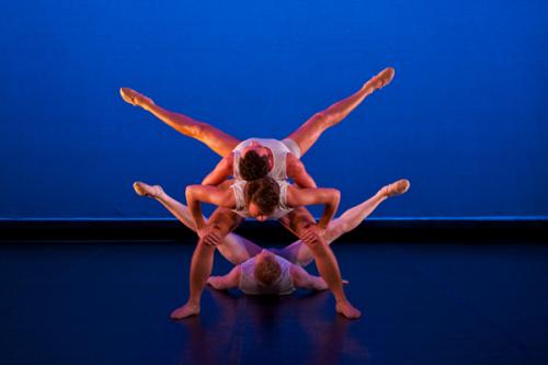 Students Andy McCord, Jordan Campbell & Glenn Panzarella perform in Pop Culture, choreographed by Prof. Clifton Keefer Brown.