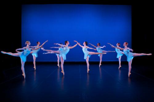 Students perform Vivaldi, choreographed by Prof. Clifton Keefer Brown.