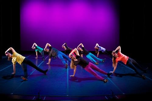 WKU Dance Company members perform Big Noise choreographed by Associate Professor Amanda Clark.