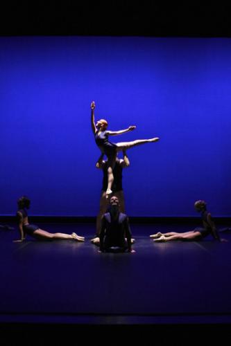 Dancers perform in Reshaping of Clicks, choreographed by Clifton Keefer Brown.