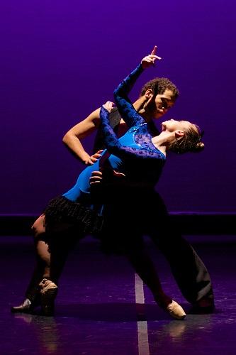 Eliah Furlong and Mara Brand perform in Flamenco choreographed by Clifton Keefer Brown.