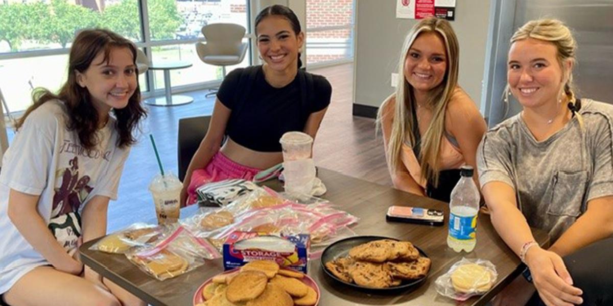 Nursing LLC with cookies