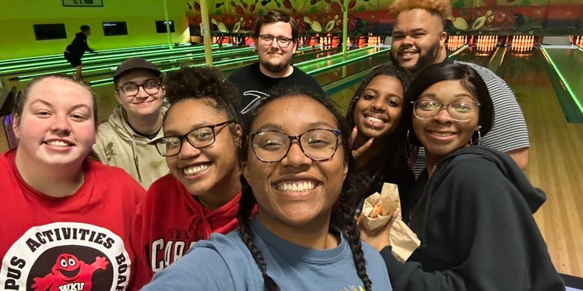 Apartment Community Assistants at the bowling alley