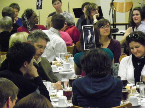 Guests at banquet