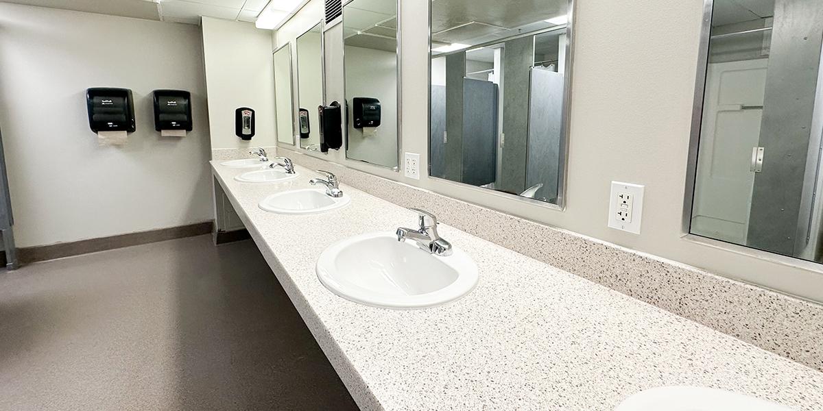 Minton Hall Bathroom