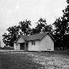 View The electrically lit Three Forks two-room schoolhouse was constructed in 1919. (Courtesy of Library Special Collections, WKU) Larger
