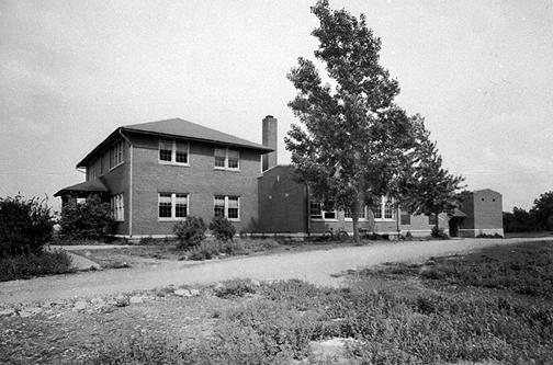 Prior to the destruction of the Rich Pond and Woodburn Schools, plans to build a high school to serve southern Warren County had been discussed. After the two schools burned in 1942, students moved to the Rockfield facility. These three schools consolidated to form South Warren High School in 1942. (Courtesy of Library Special Collections, WKU)
