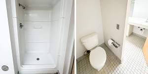 Zacharias Hall bathroom