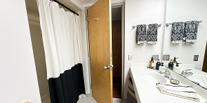 Zacharias Hall bathroom