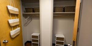 Zacharias Hall closet