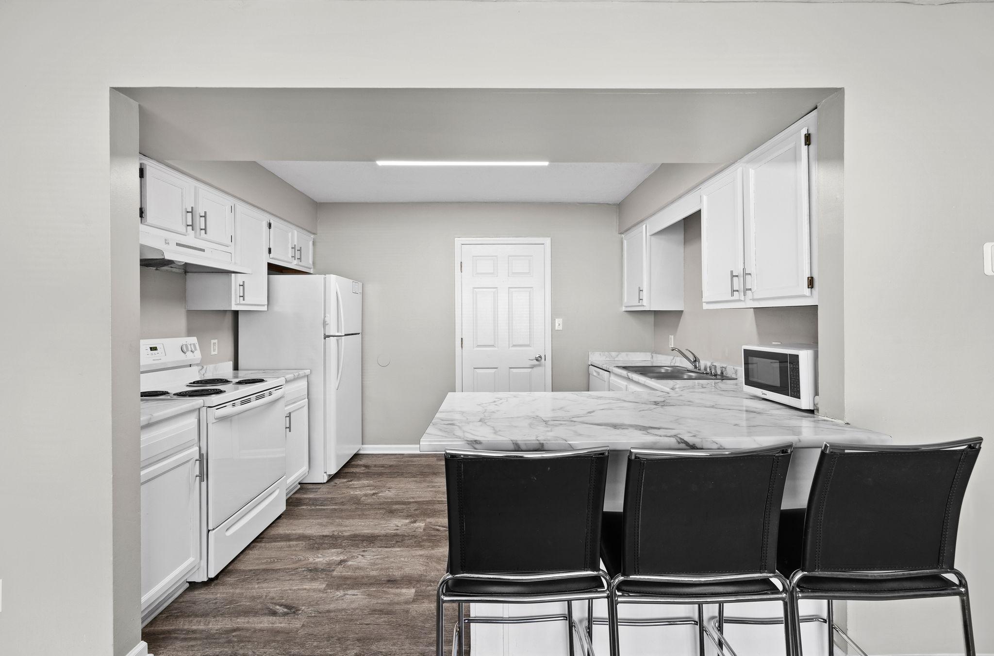 Campus flats kitchen