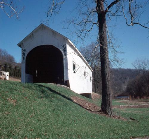 Gilford Covered Bridge, Gilford, IN (Br123c)