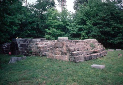 Corbeled Arch, White Oak Church, London, KY (MS370)