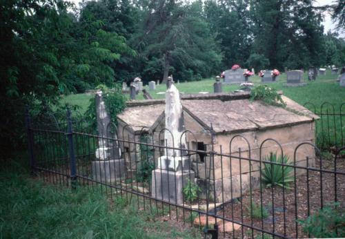 Stone Gravehouse, Roughcreek Church, London, KY (MS369)