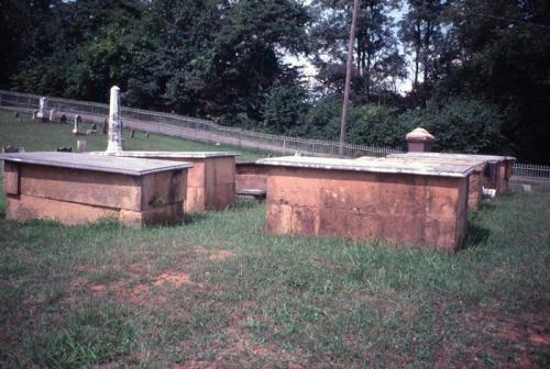 Boxed Graves, Village Cemetery, West Union, OH (MS250)