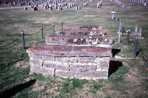 Coffin Box, Draper Cemetery, Gainsboro, TN (MS297)