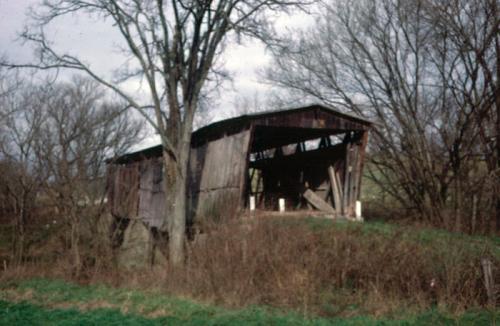 Johnson Creek Bridge, Blue Lick Battlefield, KY (Br16c)