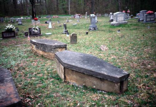 Coffin Box, Hazel Creek Baptist Church, Belton, KY (MS262)