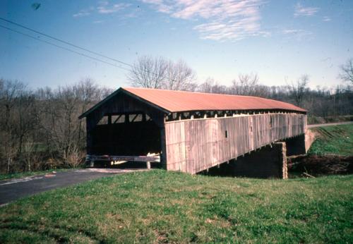 Beech Fork Covered Bridge, Chaplin, KY (Br13c)