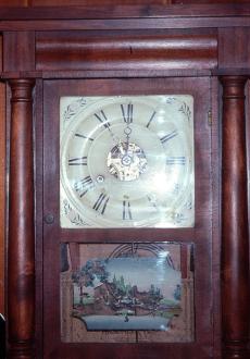Seth Thomas Clock, owned by Vernon White, Bowling Green, KY (Ho14)