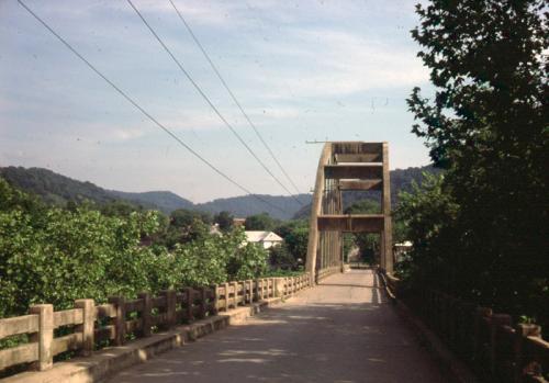 Concrete Arch Bridge built in the 1920s, Prestonsburg, KY (Br108)