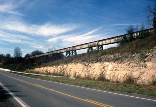Clifty Hollow Railroad Bridge, Big Clifty, KY (Br120)