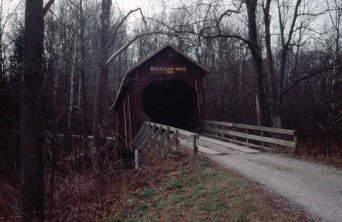 Bean Blossom Bridge, Bean Blossom, IN (Br86c)