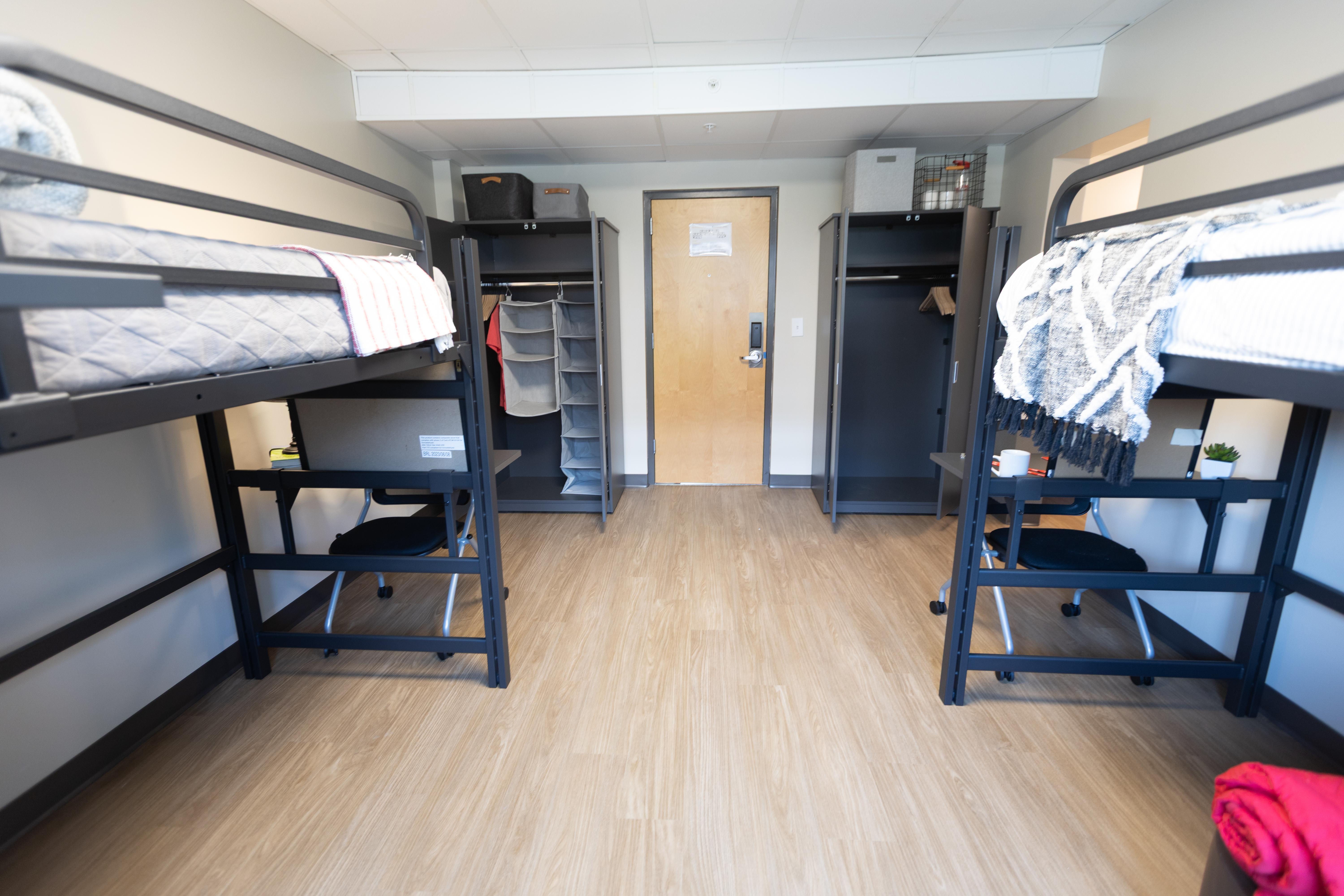 Photo of renovations to Southwest Hall student living space