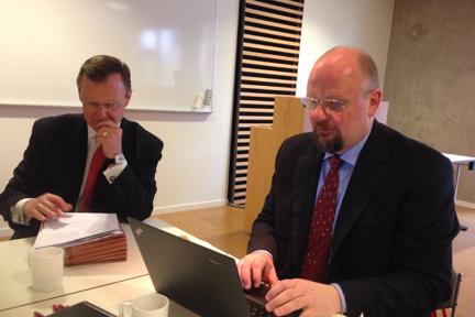 WKU President Gary Ransdell and University of Akureyri Rector Dr. Eyjolfur Gudmundsson