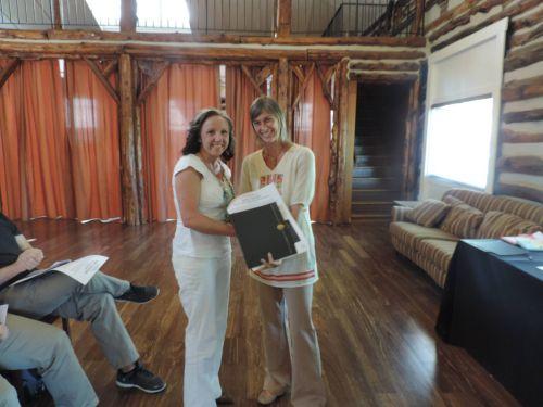 Seneca Falls Personal Empowerment Award winner Amy Smith