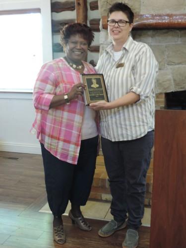 Catherine Coogan Ward Feminist Action Award winner Dr. Saundra Curry Ardrey