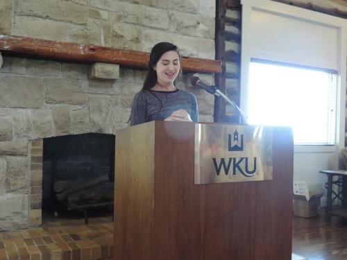 Gender & Women's Studies graduating undergraduate student assistant Erin Miller