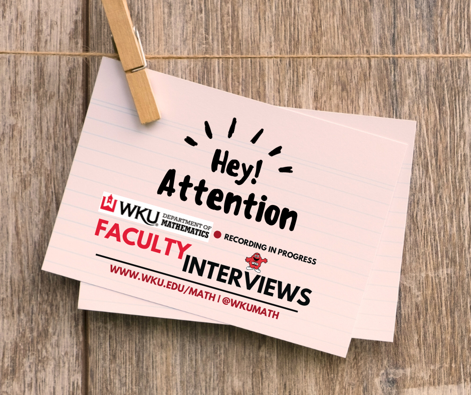Faculty Interview Flyer