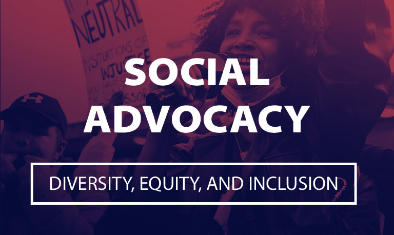 Social Advocacy Button