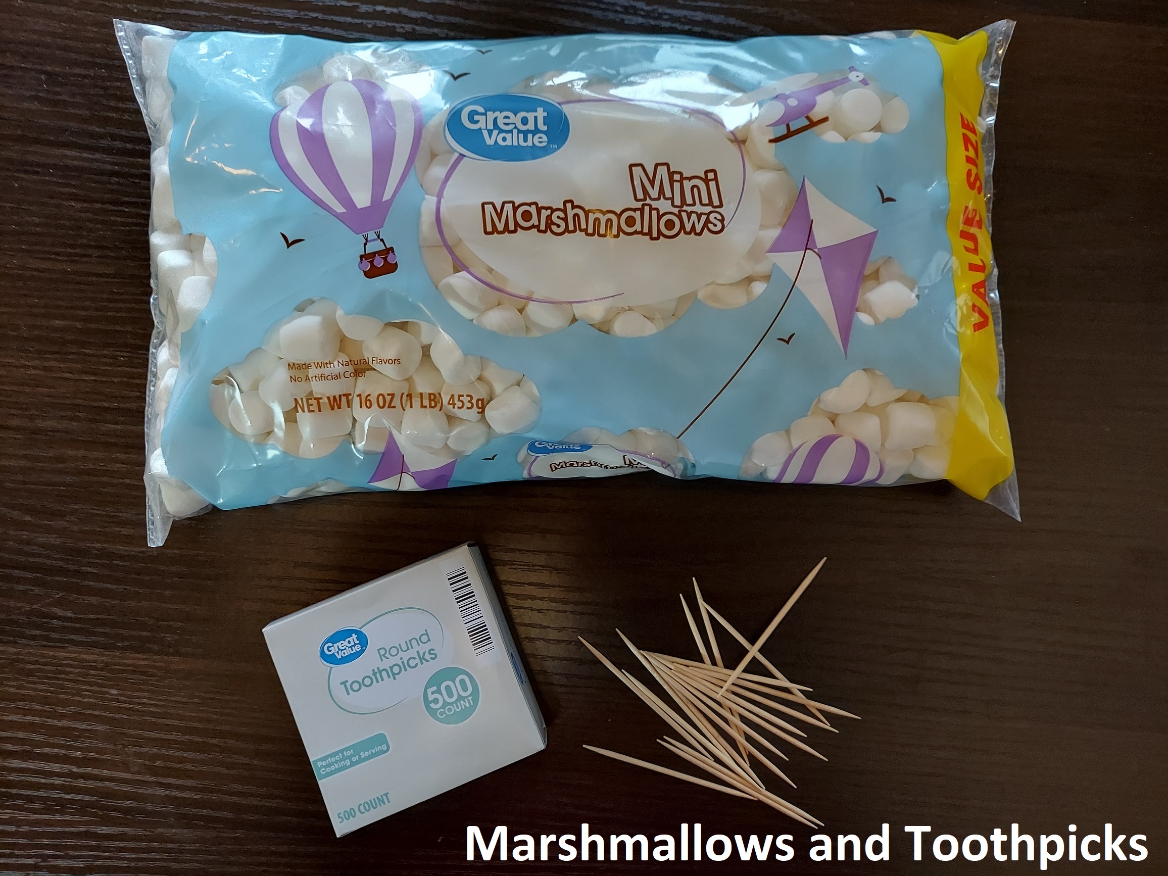Marshmallows and Toothpicks