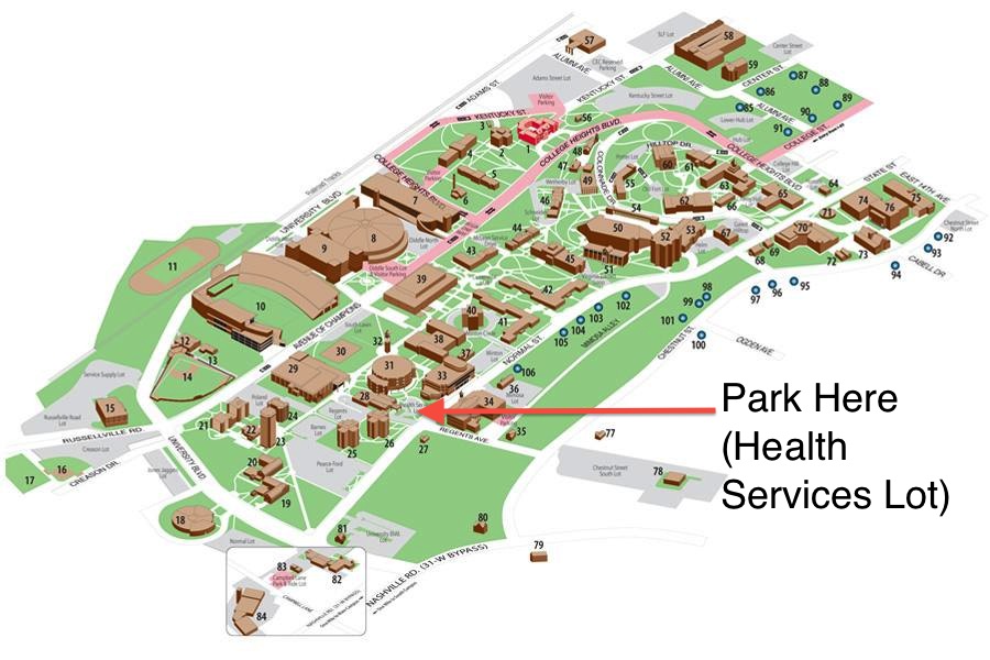 Kutztown University Campus Map