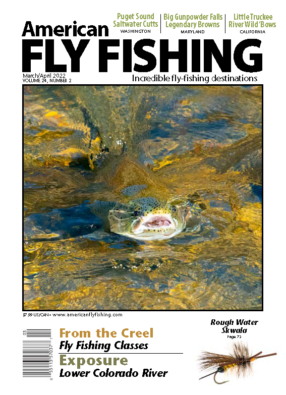 American Fly Fishing magazine cover