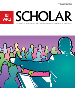2009 Spring Scholar Magazine Cover