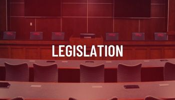 Image of the SGA Chambers with the word "Legislation" in front